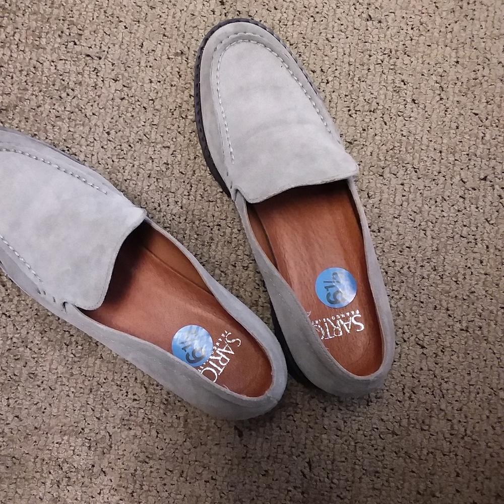 Gray Franco Sarto Delana Loafer - New without box